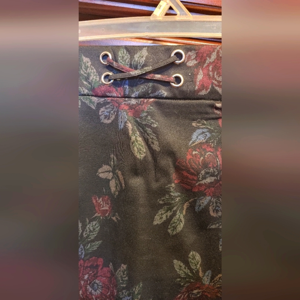 Dress barn multicolor plus size skirt 3x